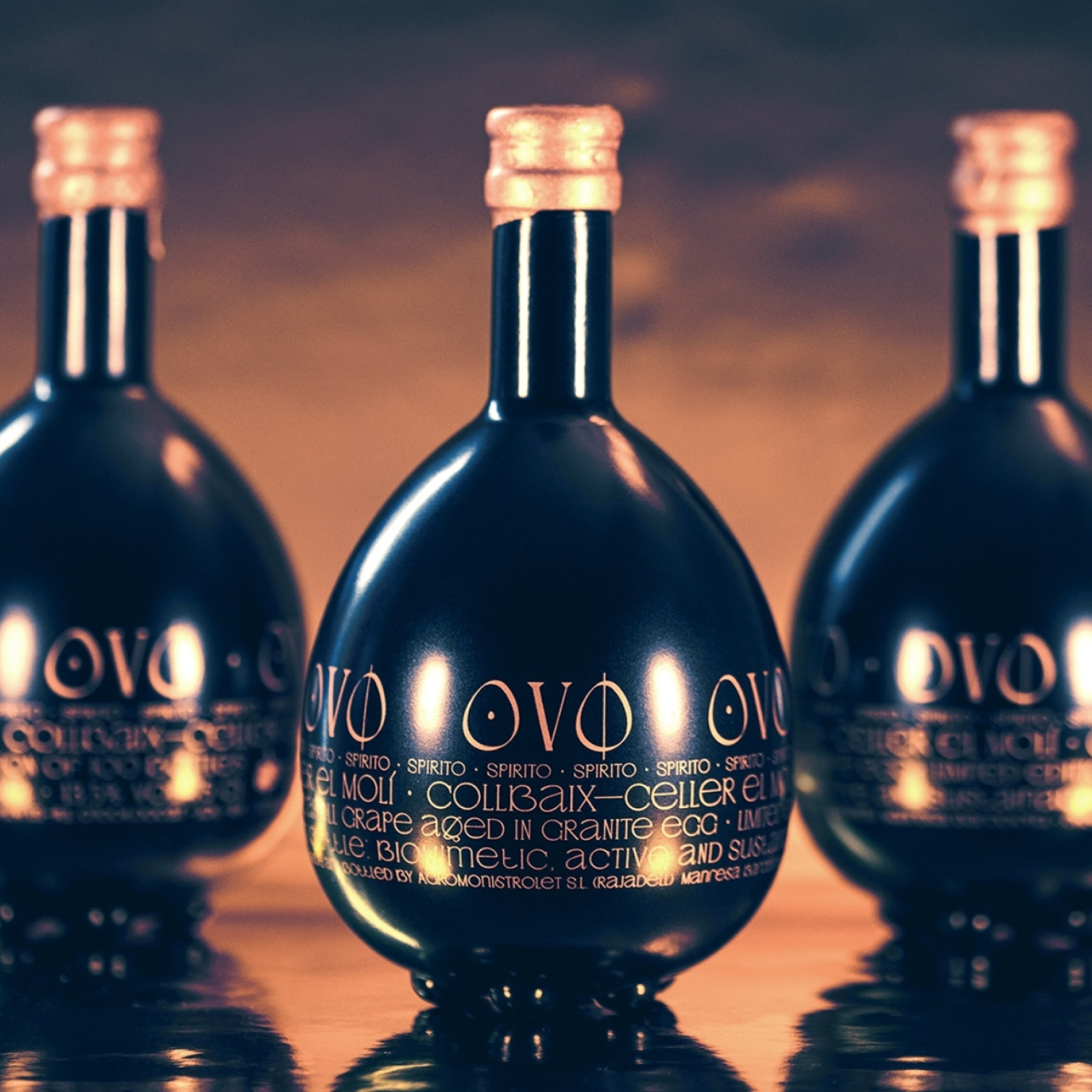 OV, biodynamic wines - One-of-a-kind design