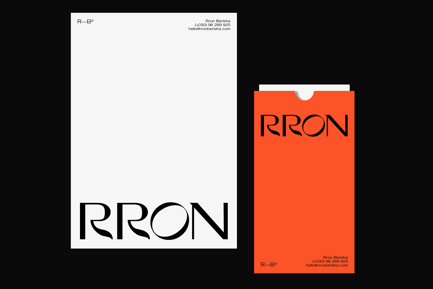 Rron Branding and Visual Identity