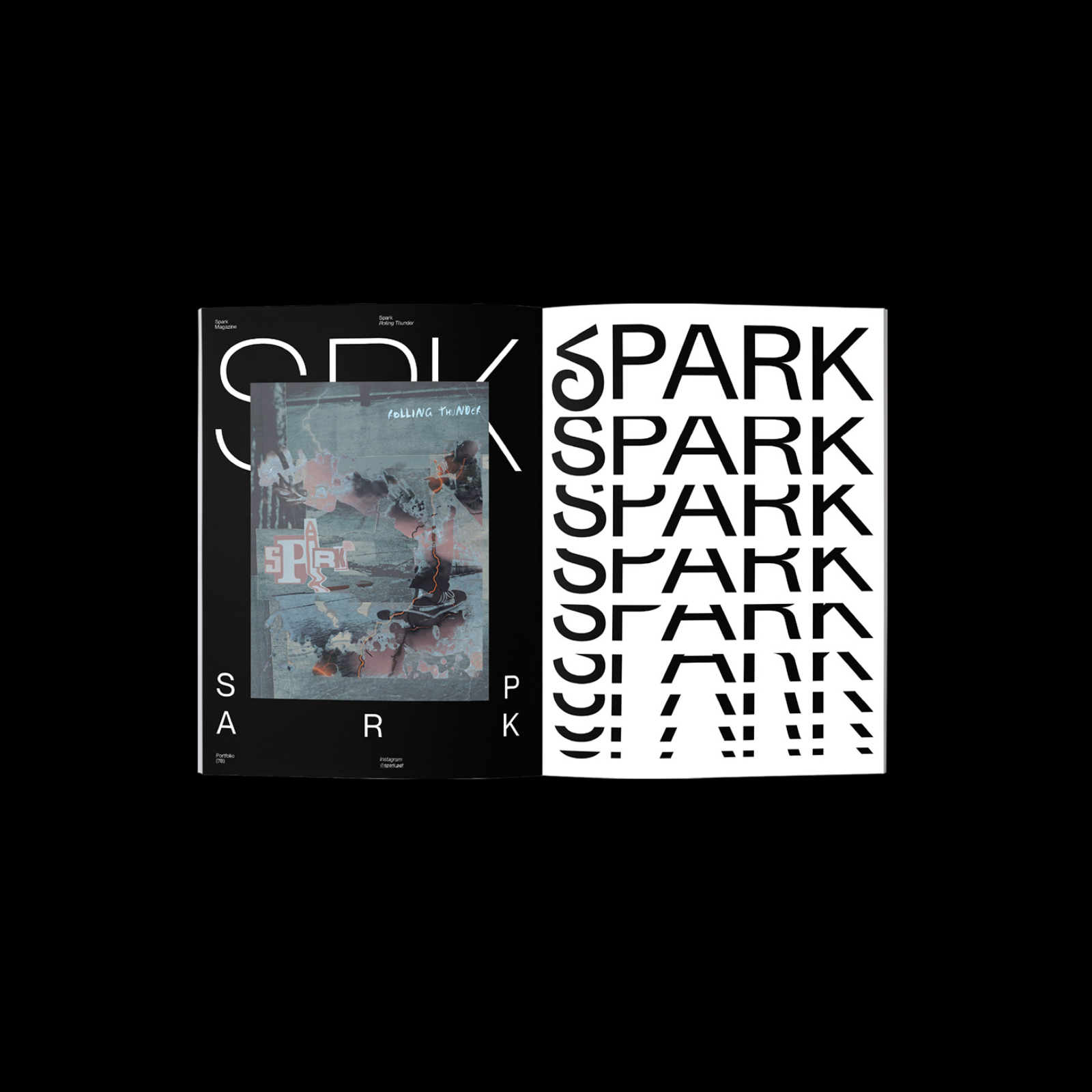 Skate Art Merges in SPARK's Editorial Design Showcase