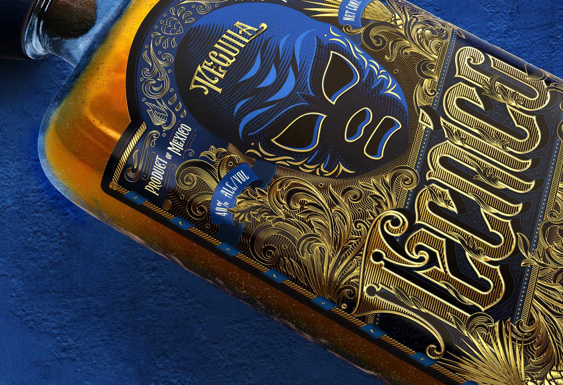 Re-design of Rudo and Tecnico Tequila Labels