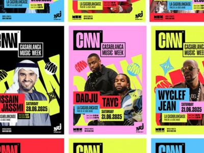 Casablanca Music Week: A City-Scale Visual Identity by Garip Studio