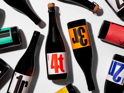 Pràctica Redesigns 9+ Wine brand identity and packaging design