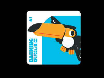 Branding and Illustration for Banking Jungle