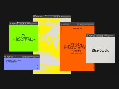 Refreshed Visual Identity for Blas Studio: Colorful Elegance from Argentina