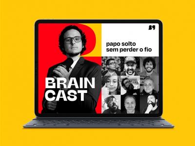 Braincast's Fresh Branding and Visual Identity Unveiled