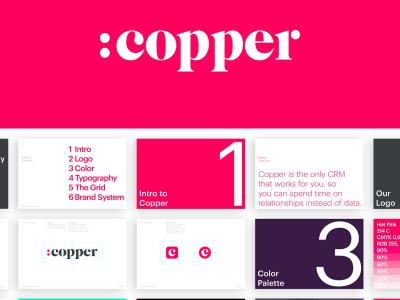 Branding and Visual Identity Inspiration: Copper's Transformation