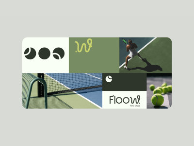 Floow Tennis Club’s Branding and Visual Identity Redesign
