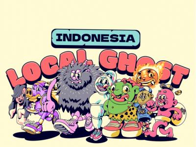 Retro Illustration: Indonesia's Ghosts Reimagined