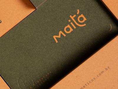 Branding and visual identity for Maitá Cosméticos
