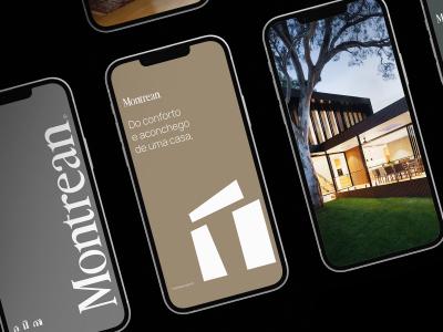 Branding and visual identity for Montrean - Real Estate Space