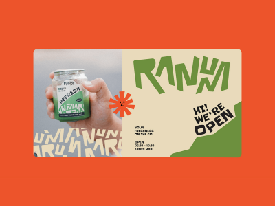 Ranum Juice Bar: A Vibrant Tropical Visual Identity