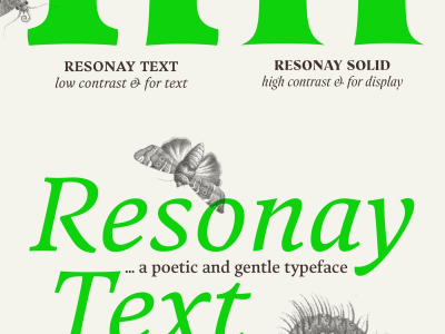 Resonay Text: Elevating Typography with Elegance