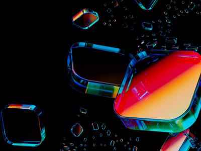 Shimmering Transcendence: An Abstract Exploration of Glass by Javier Pardina