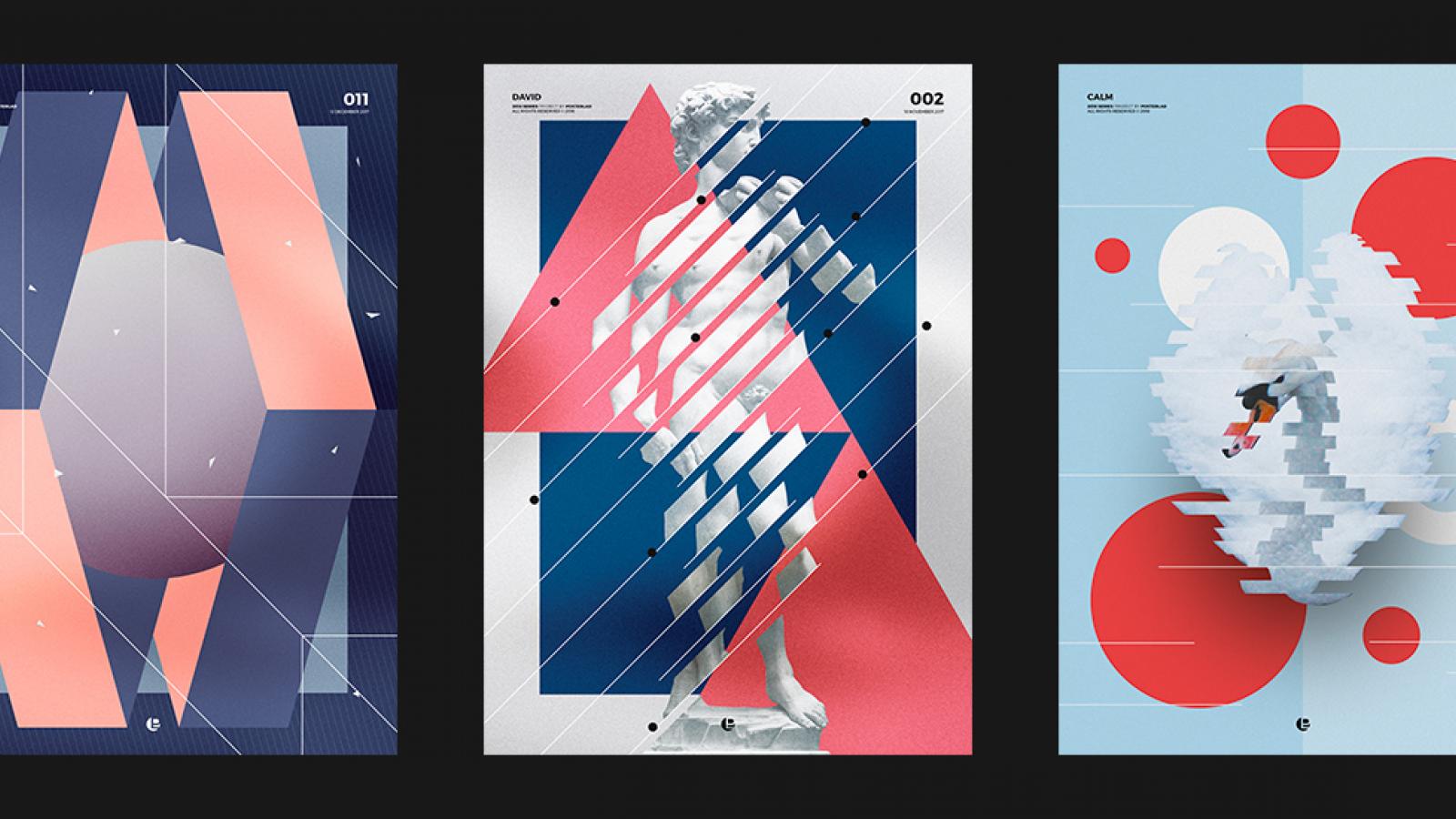 Digital Art Poster Series By Posterlad