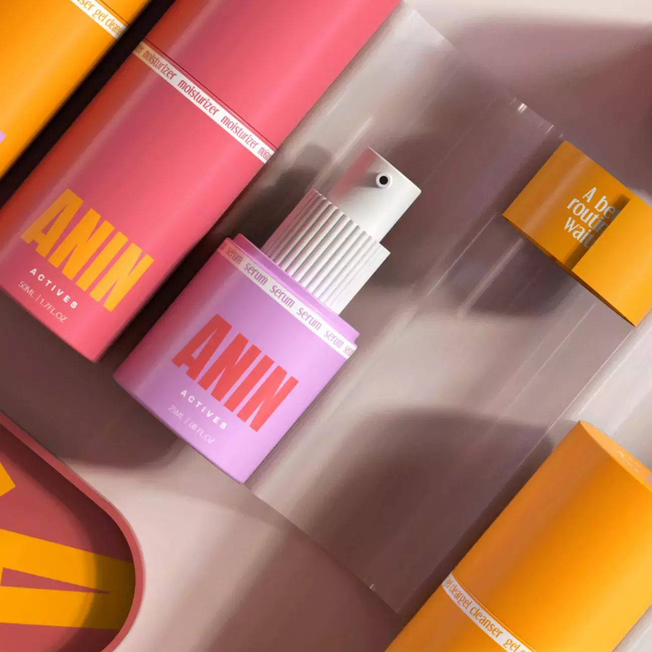 Anin Actives branding & packaging design