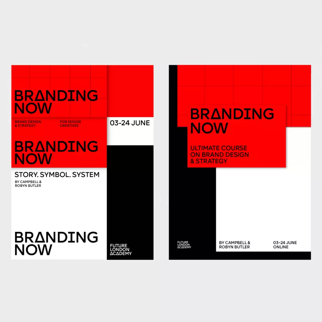 Future London Academy’s identity for Branding Now