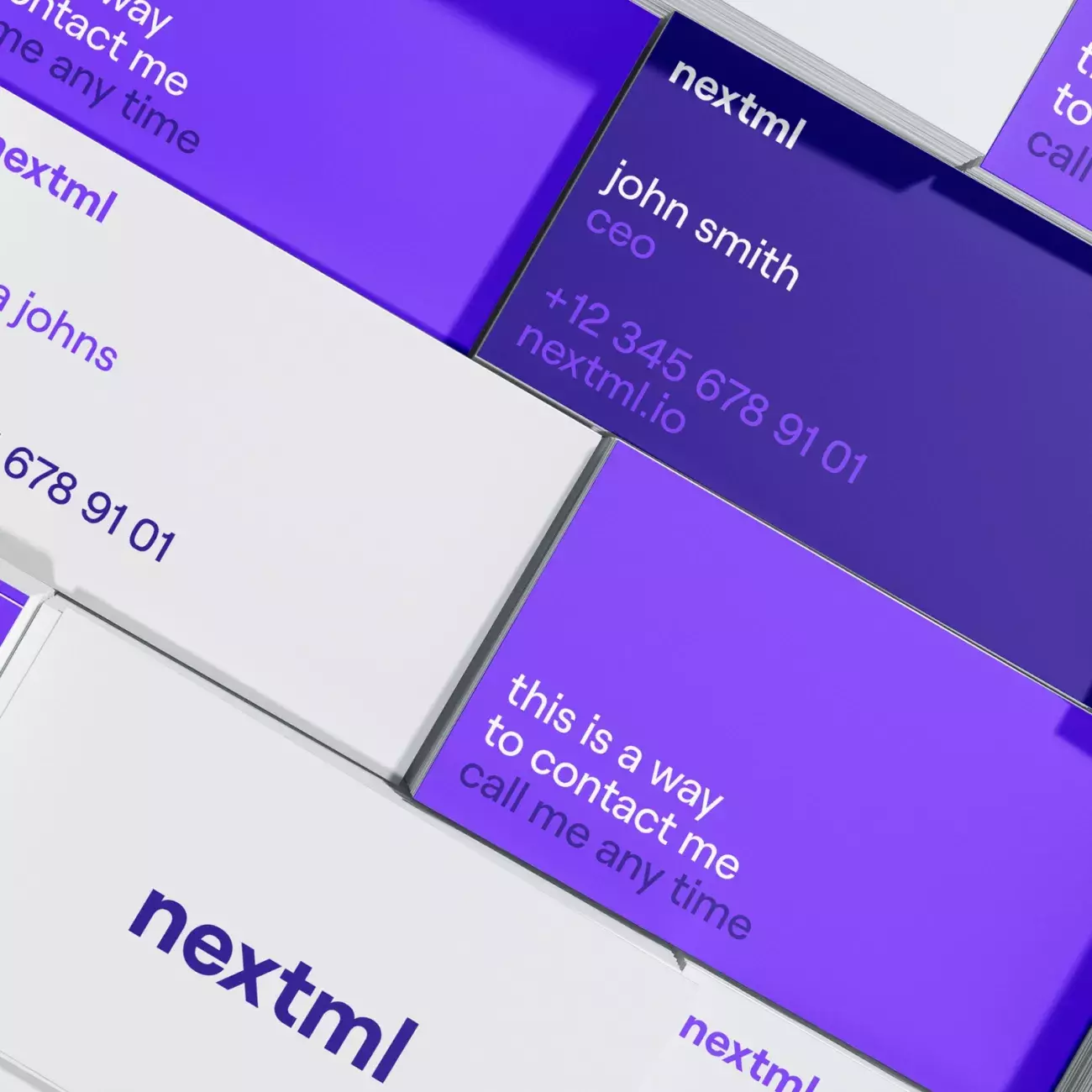 nextml — branding and UX design