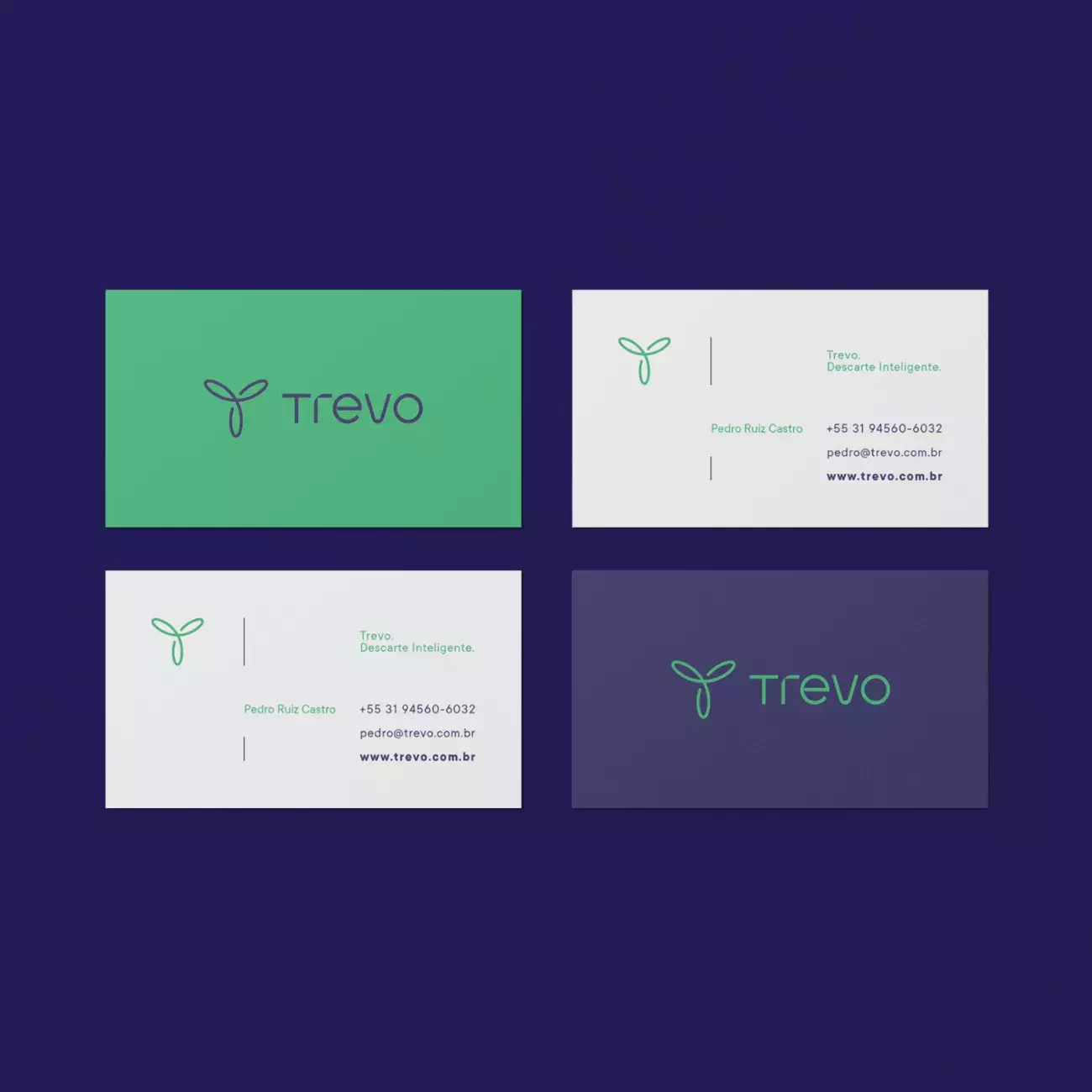 Branding and Visual Identity for Trevo Resíduos 