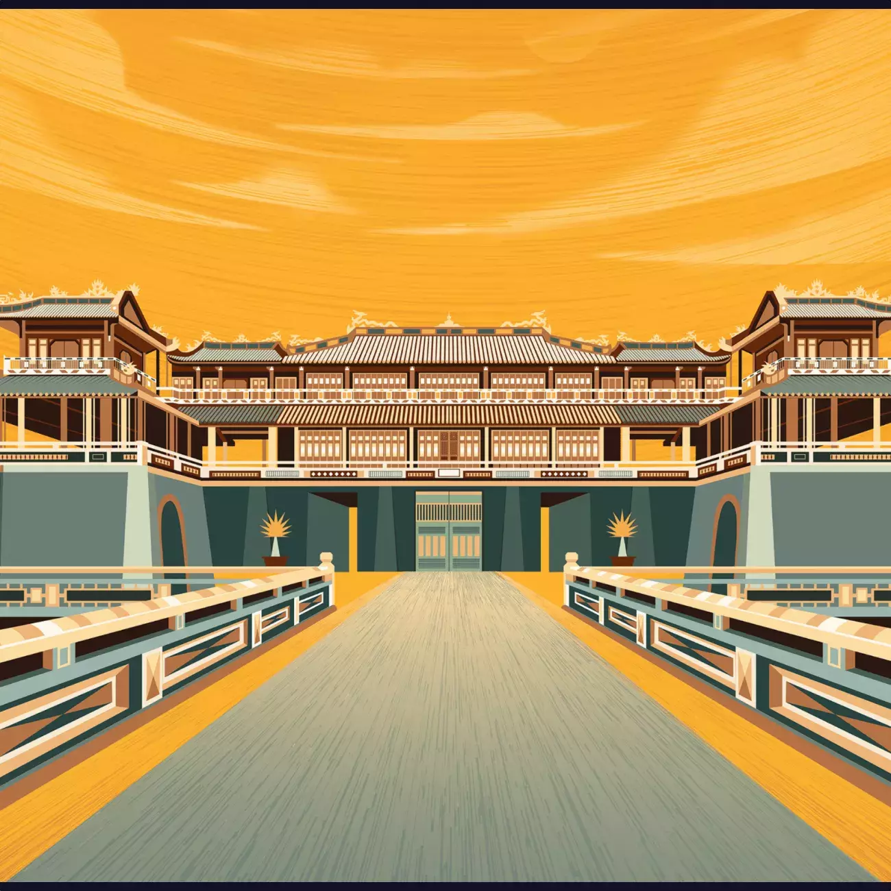 Illustration for the Vietnam's Architectural Culture