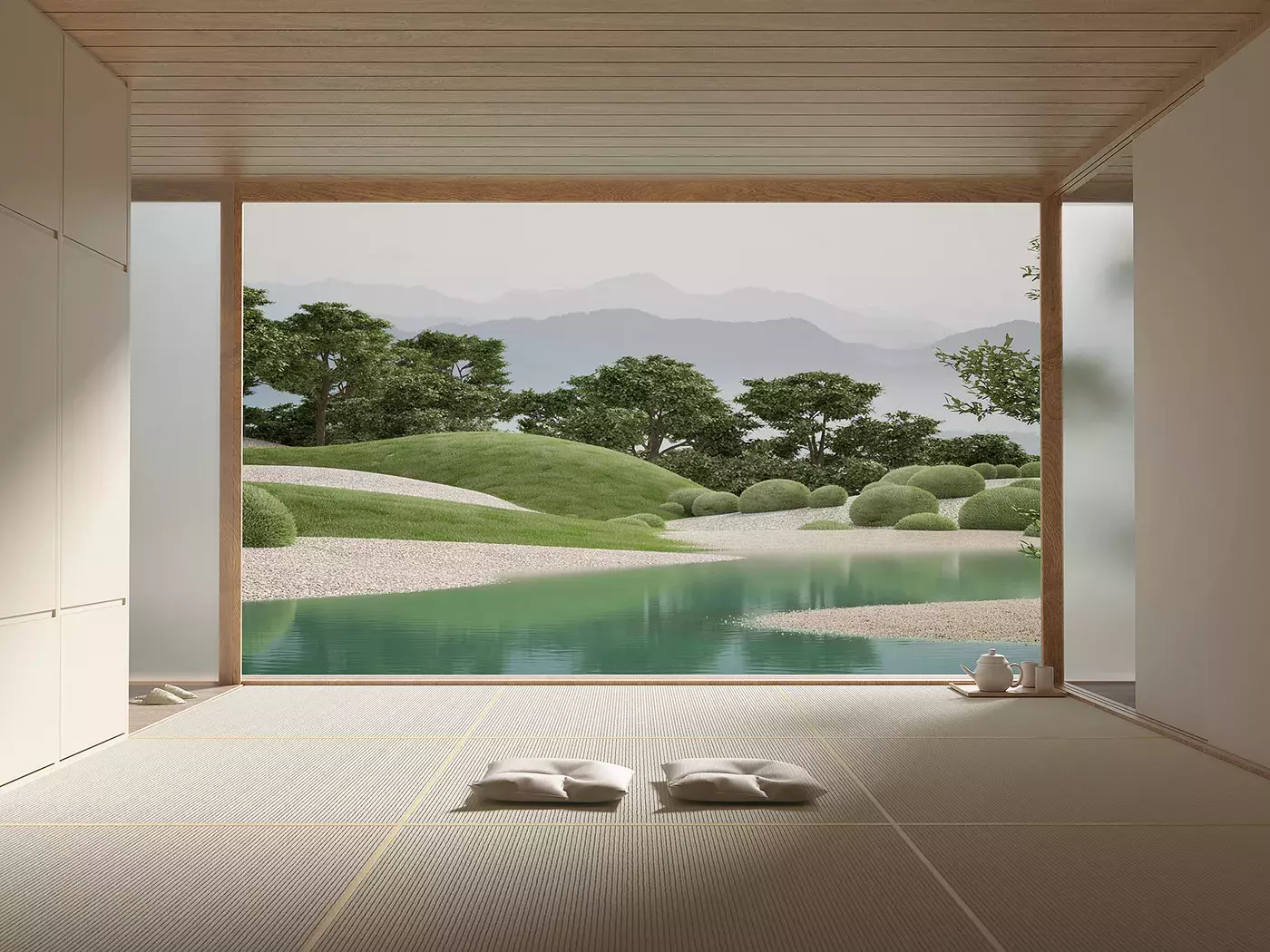 3D Architecture - The ‘Japanese Garden’ Series