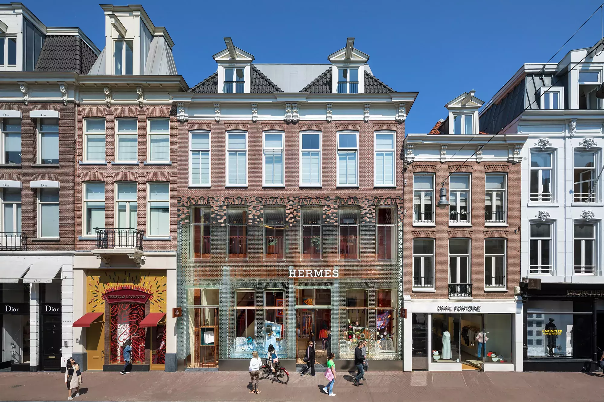 MVRDV’s Crystal Houses now hosting new tenant: welcoming Hermès
