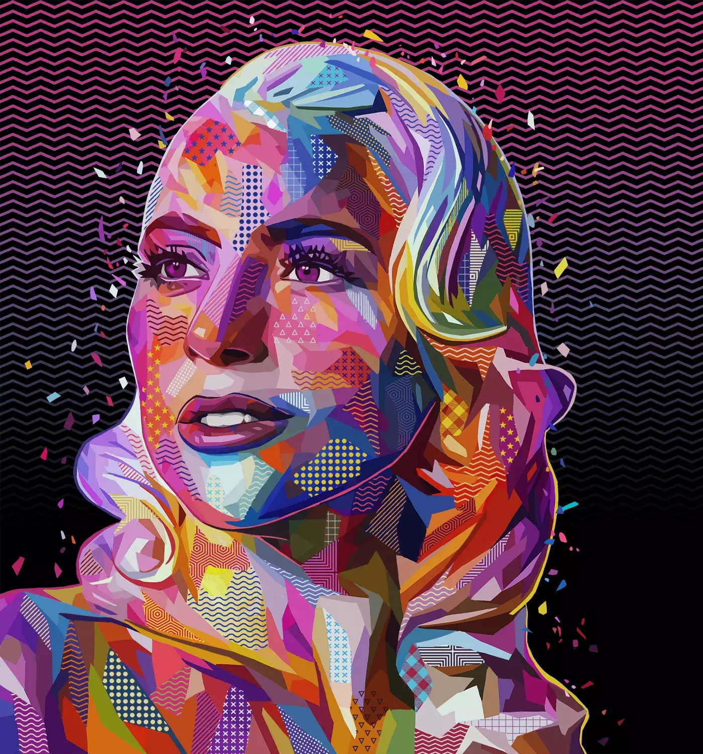 Captivating Portraits of Pop Celebrities