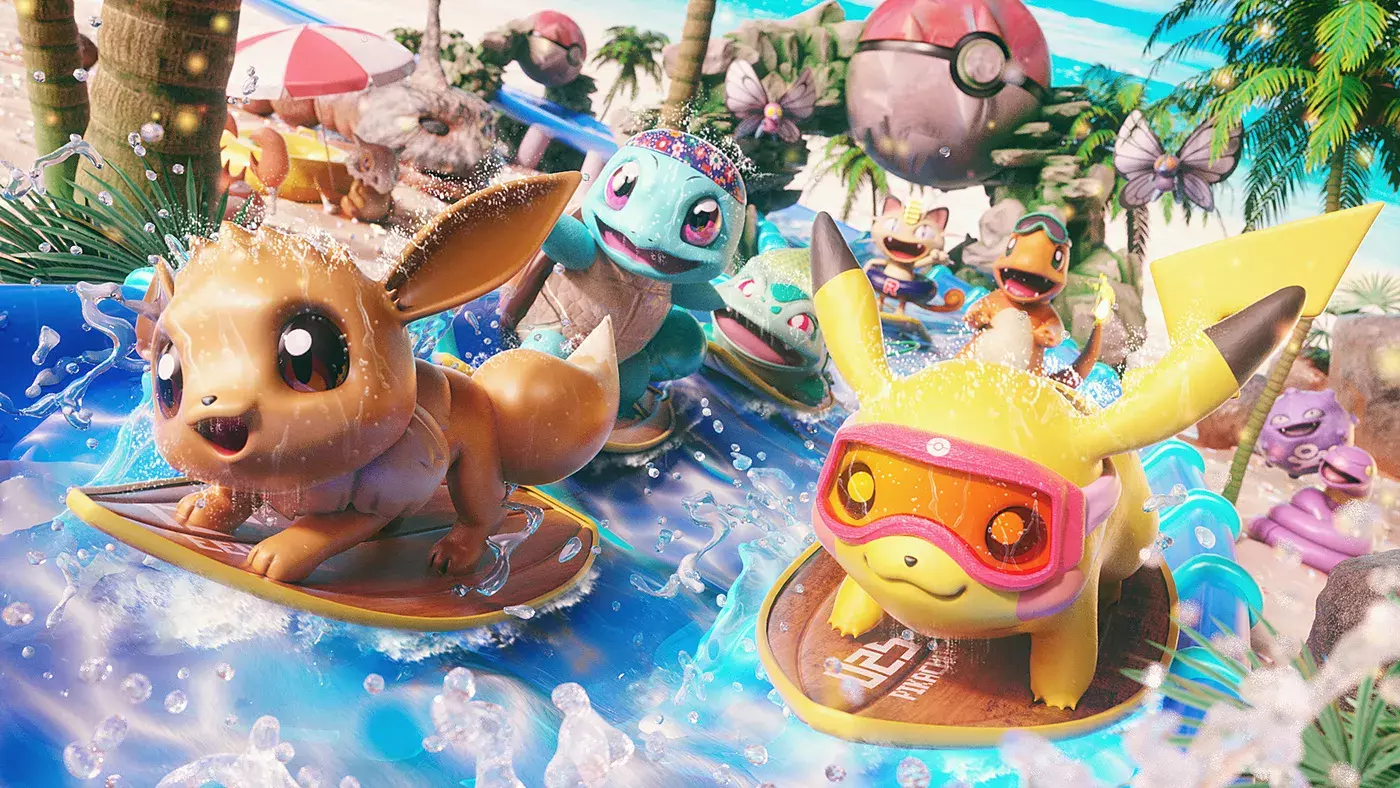 3D Pokemon Art made with Cinema 4D