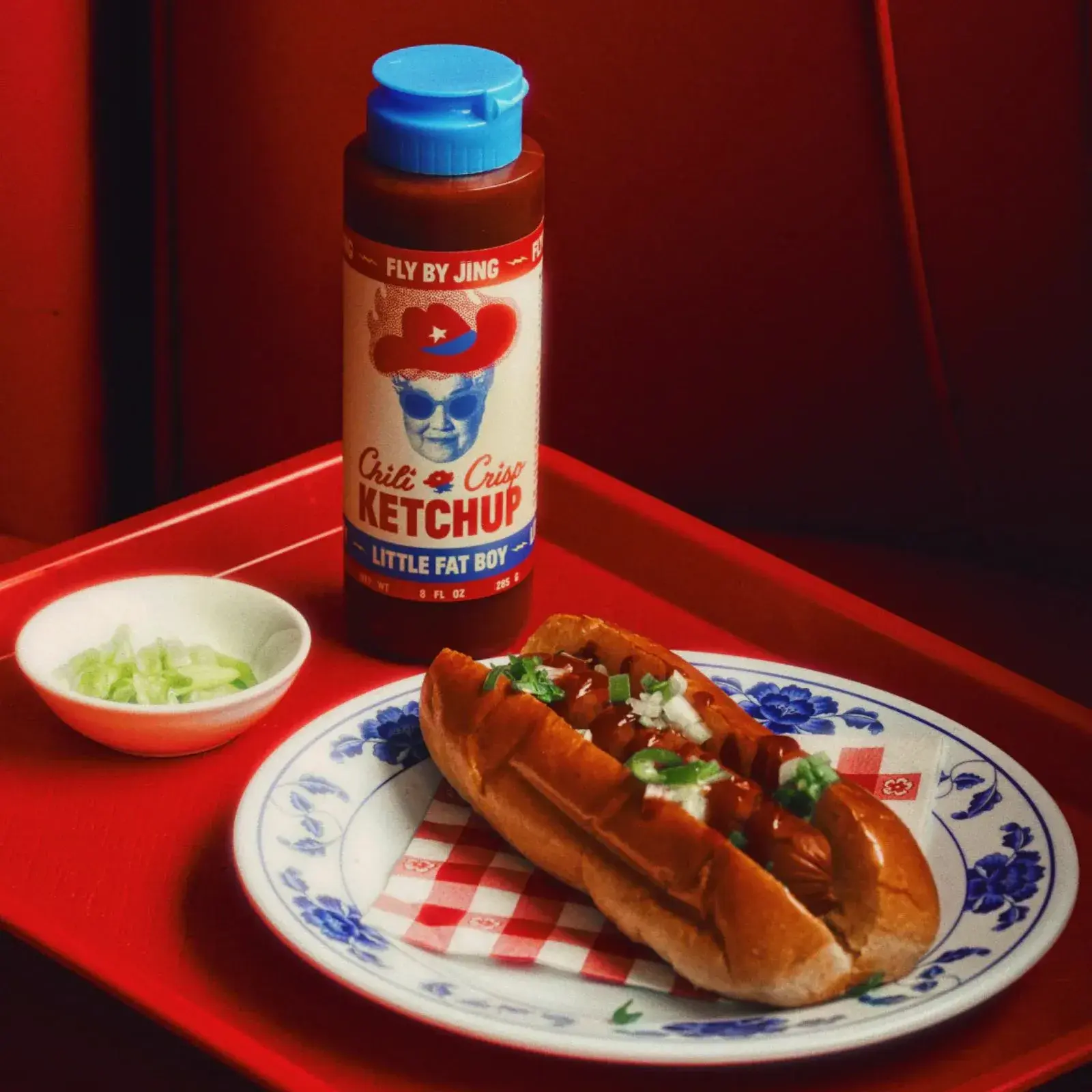 Fly By Jing x Little Fat Boy: Chili Crisp Ketchup with Heat, Heritage, and Pop-Art Boldness