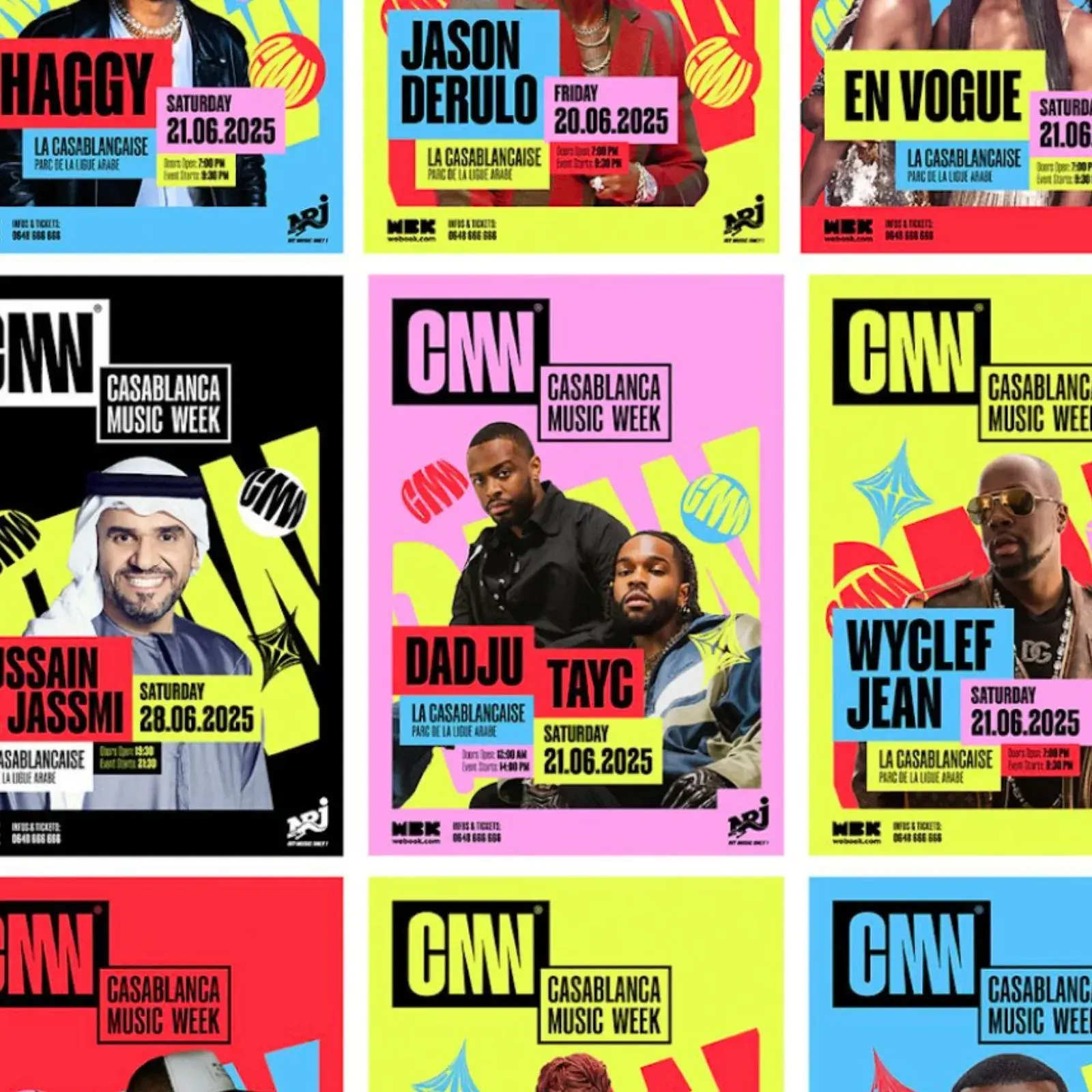 Casablanca Music Week: A City-Scale Visual Identity by Garip Studio