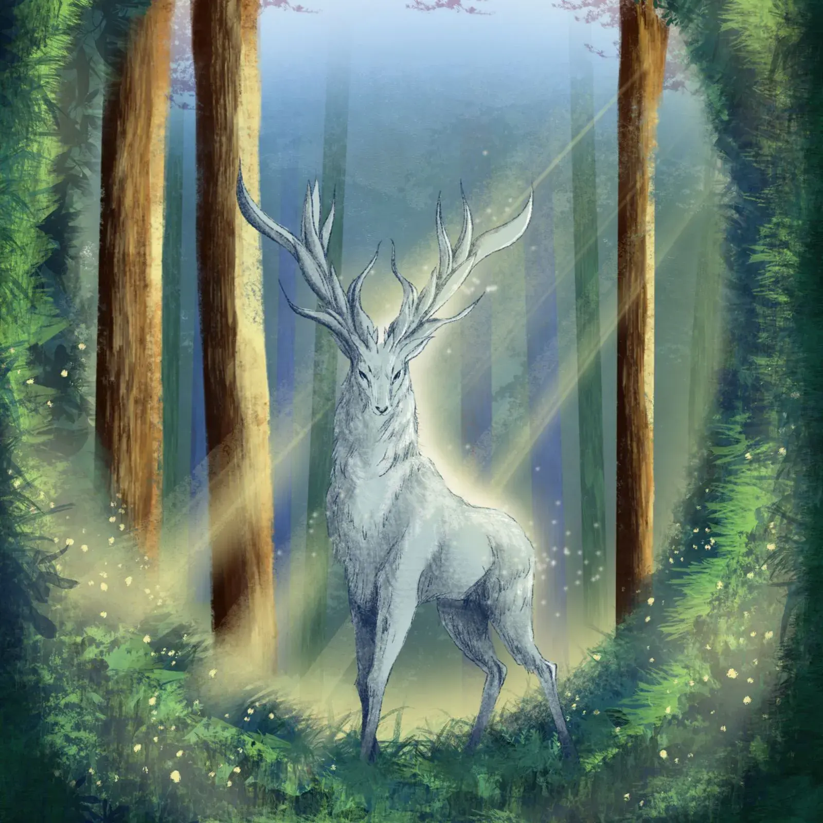 Lorien and The Forgotten Kingdom: An Illustrated Fantastical Editorial Journey by Adriana Narbona