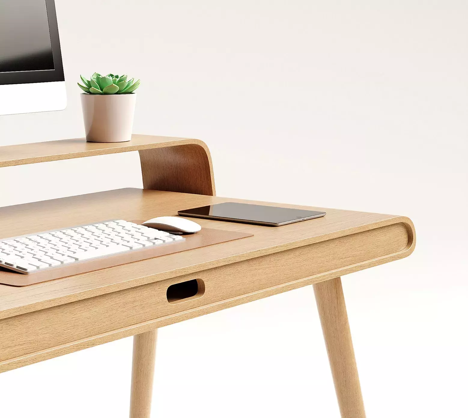 Loop Desk — Minimal and Sophisticated Industrial Design