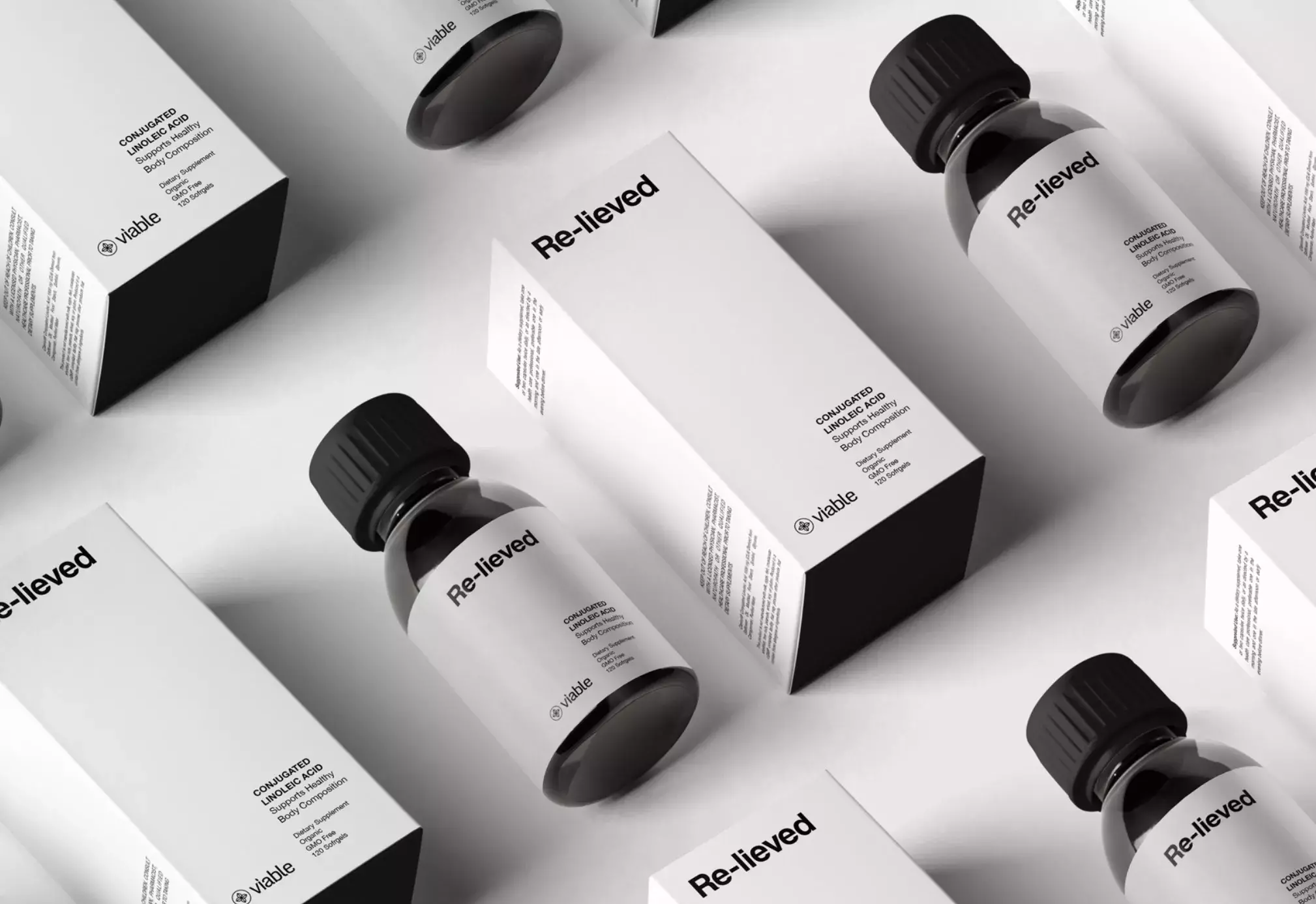 Viable — Wellness Supplement Branding & Packaging Design