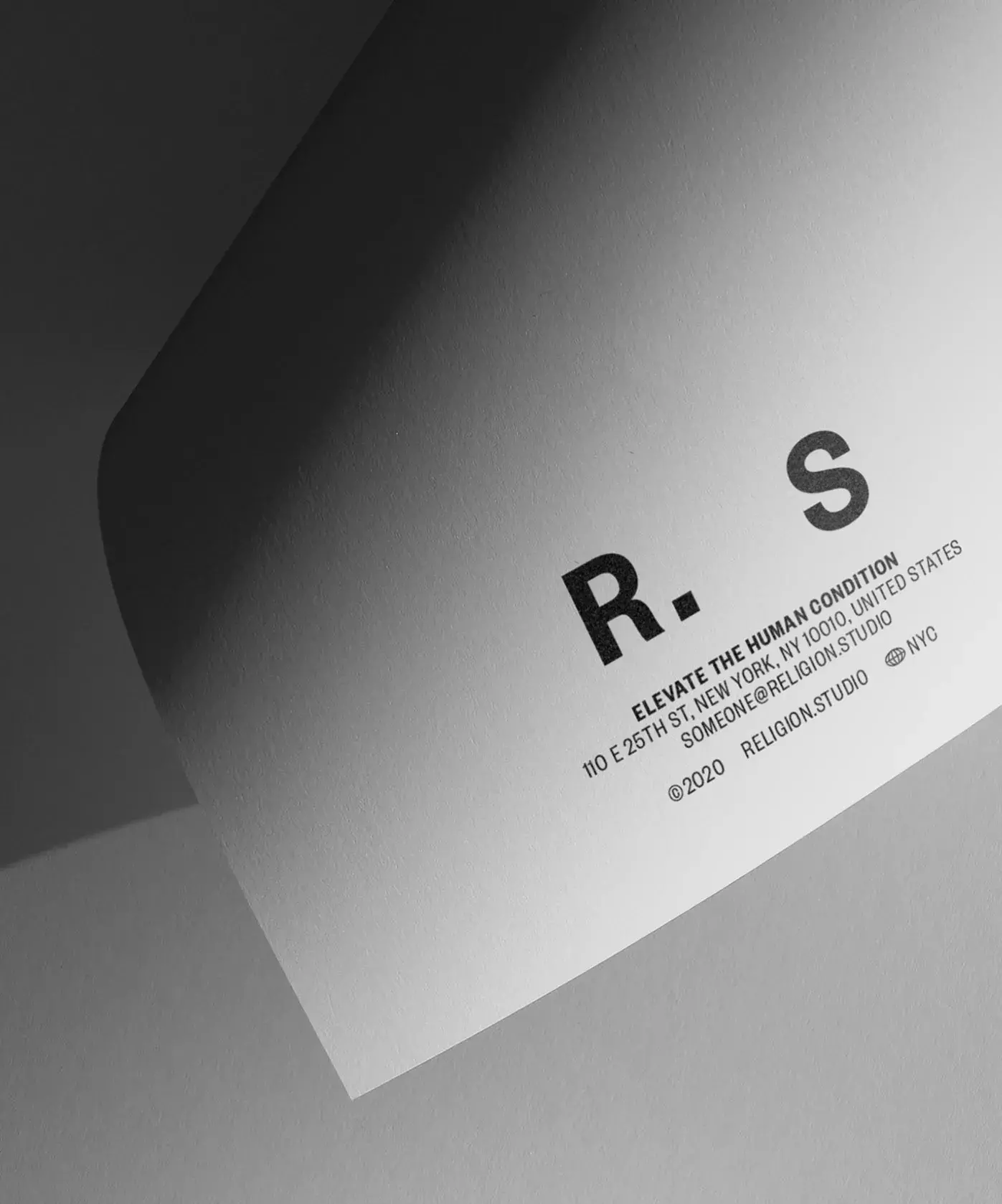 Branding and Visual Identity for Religion Studio