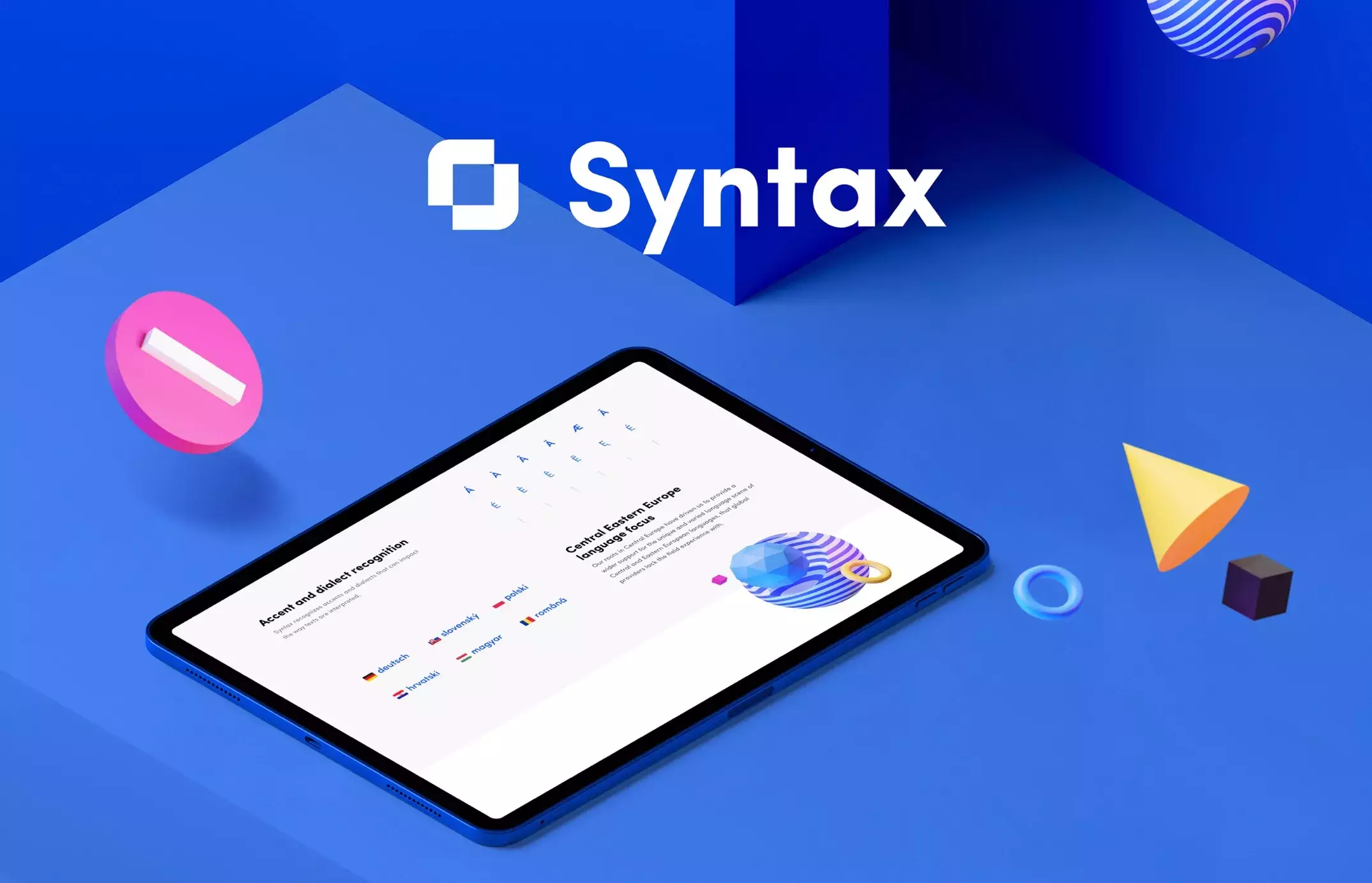 Syntax - Branding and UX Design