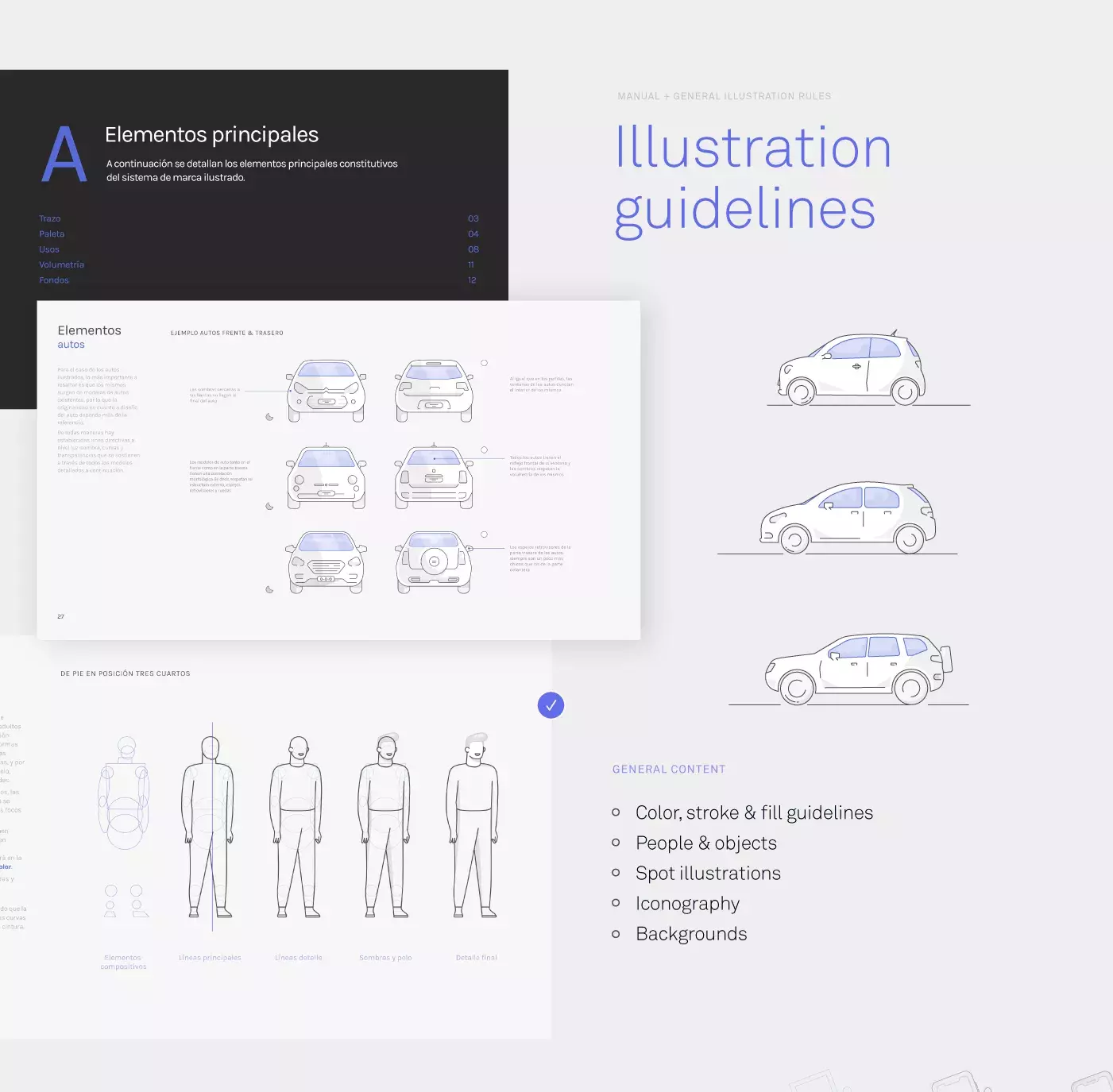 Lūnigo, all digital insurer illustrations for UI