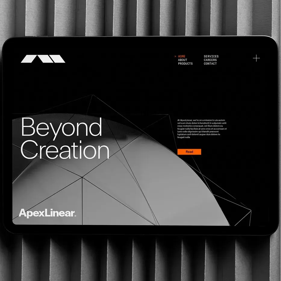 Apex Linear: A Branding Study in Minimalist Brilliance by Saul Osuna