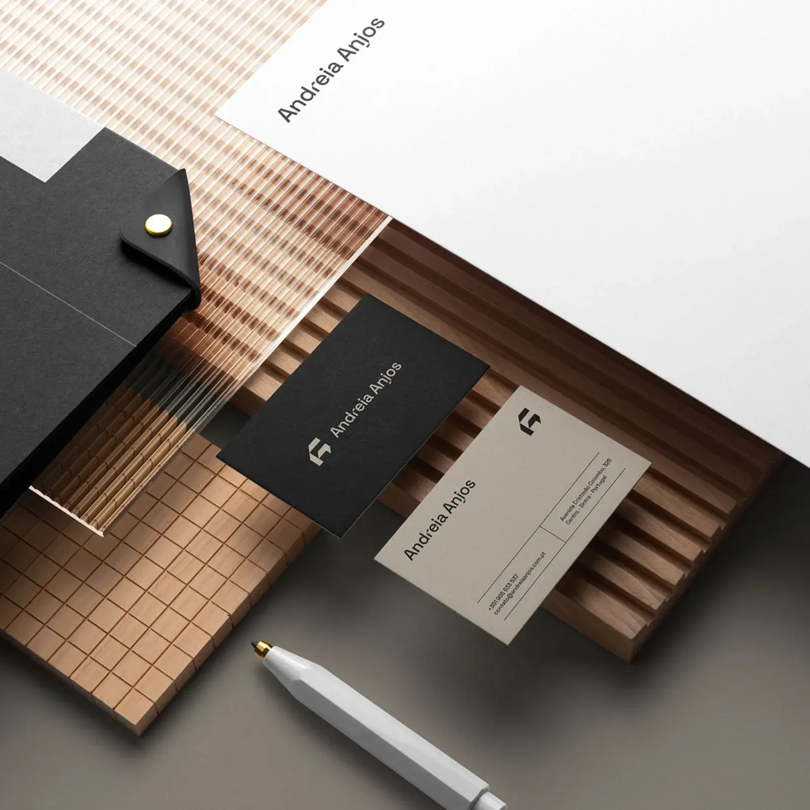 Stylish branding project for architecture firm 