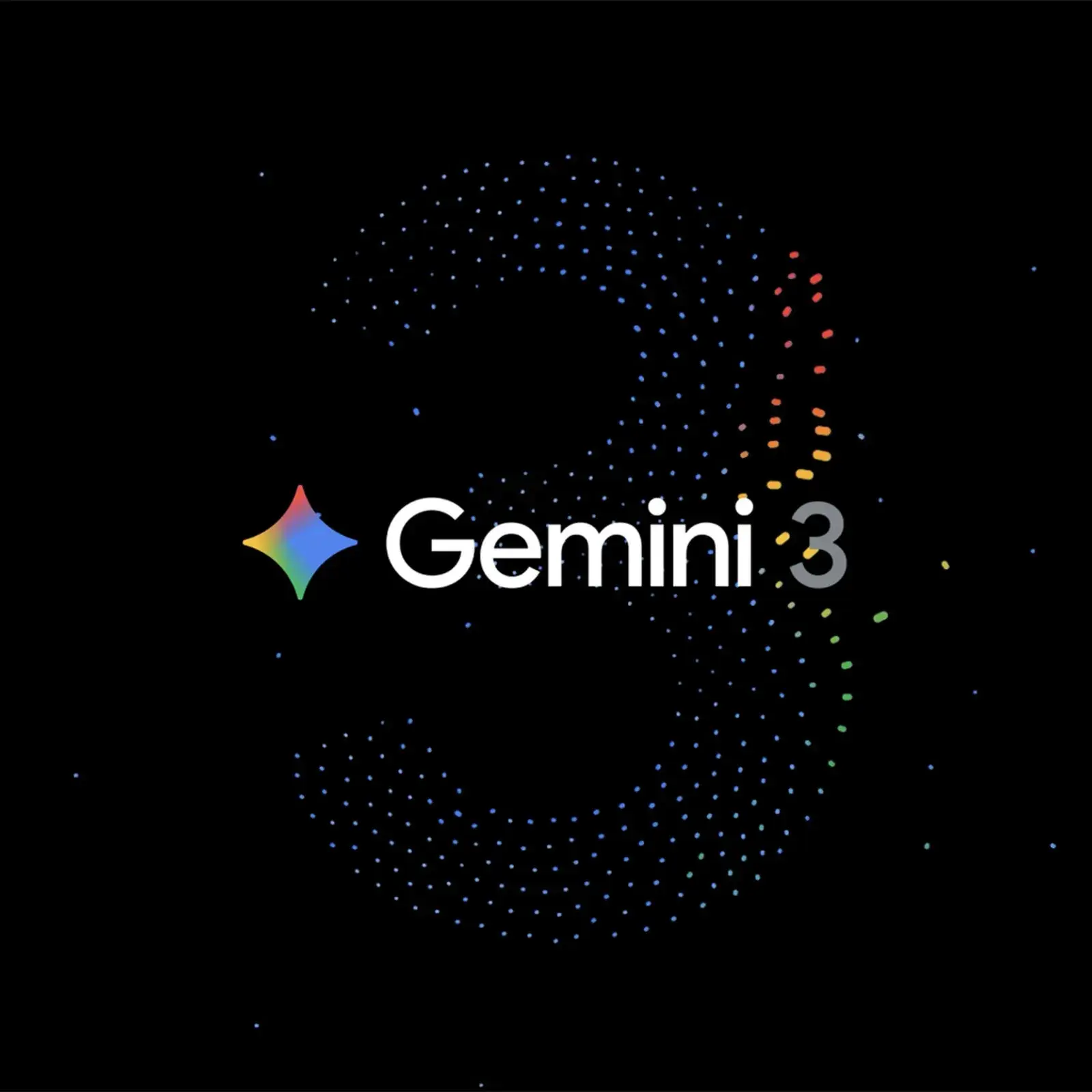 Gemini visual identity particle system by Art&Graft for Google DeepMind