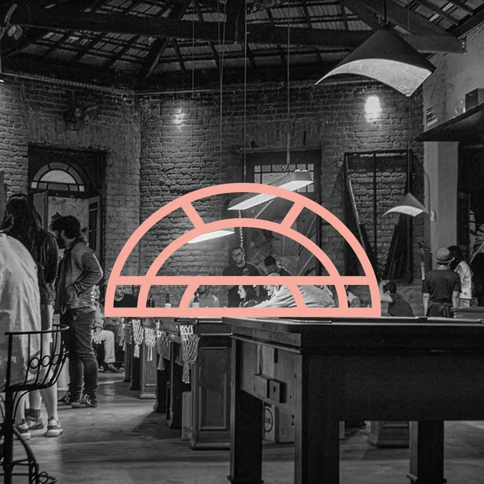 bar branding identity Pavilhão Rio de Janeiro Art Déco logo by Gabriel Soulza