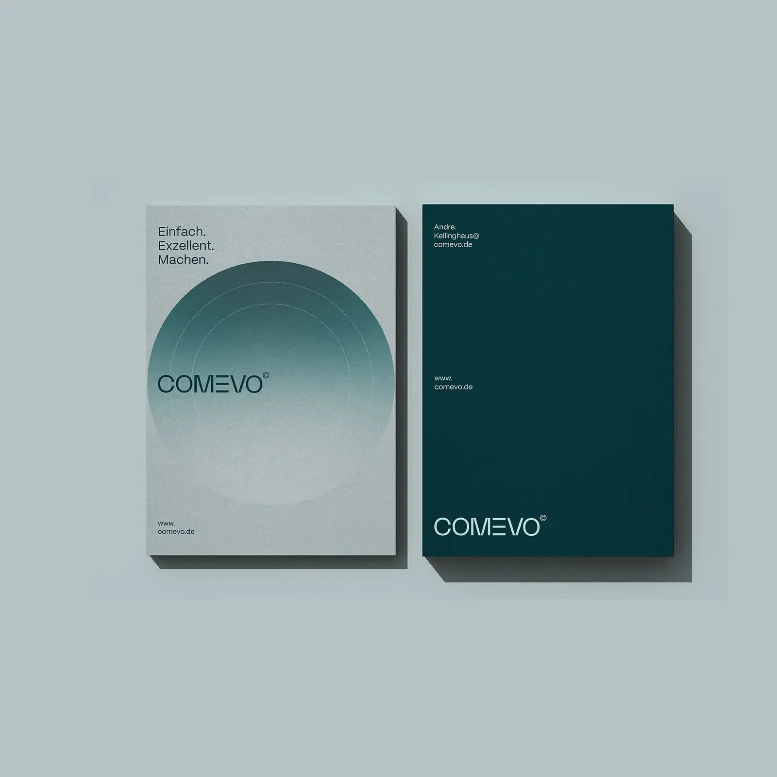 Comevo’s Minimalist Branding and Visual Identity by SEEQ