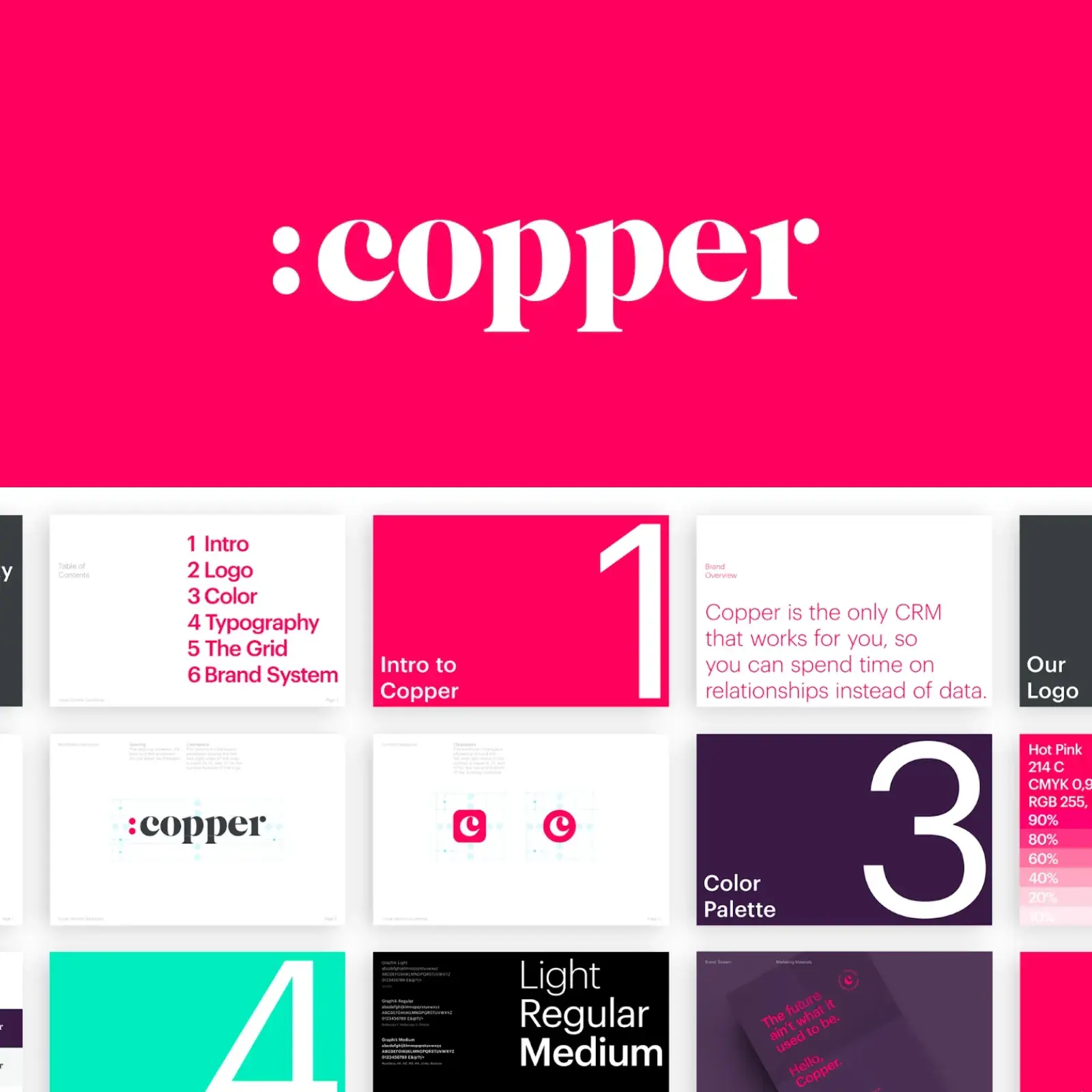 Branding and Visual Identity Inspiration: Copper's Transformation