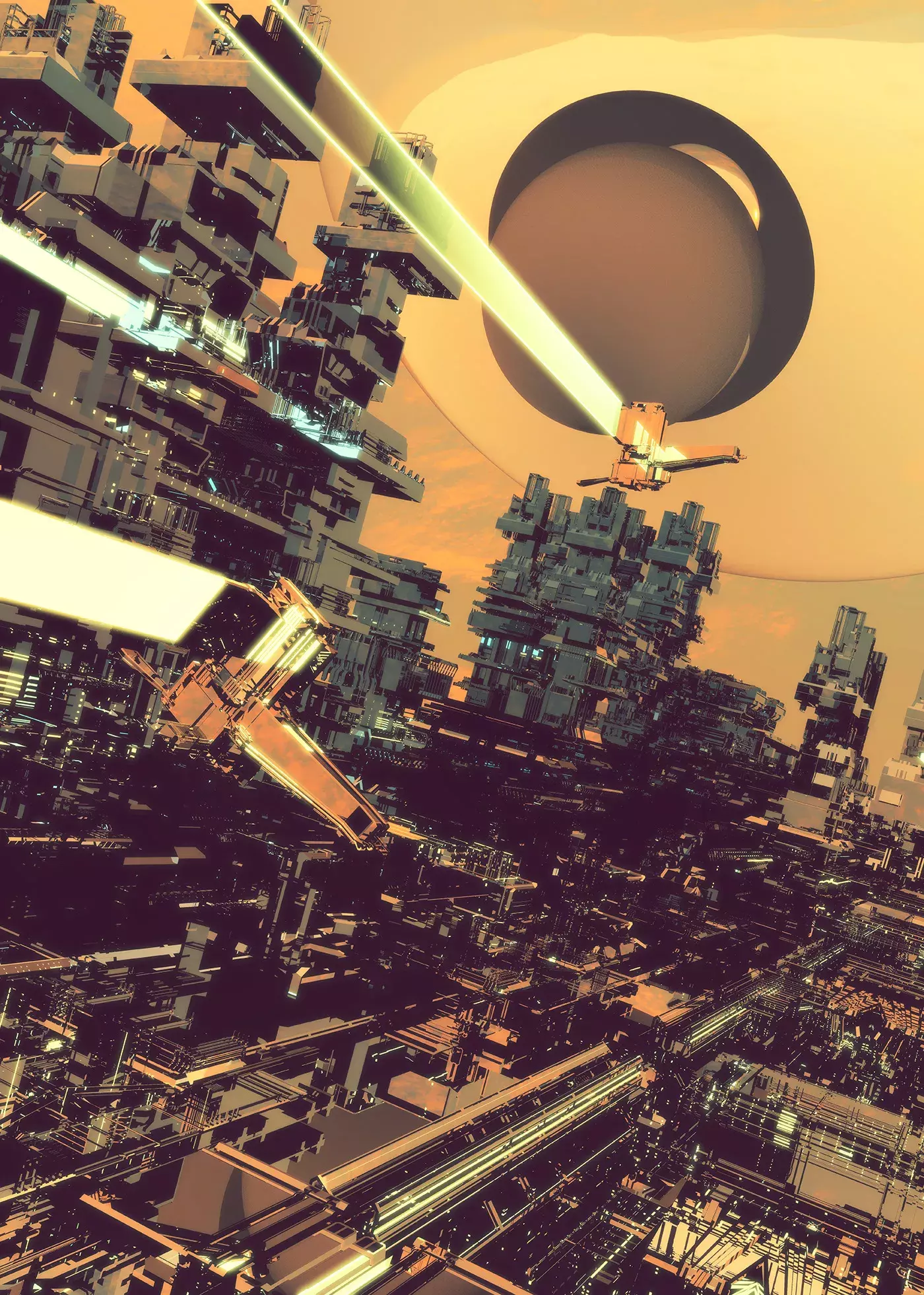 Futuristic Digital Art by atelier olschinsky