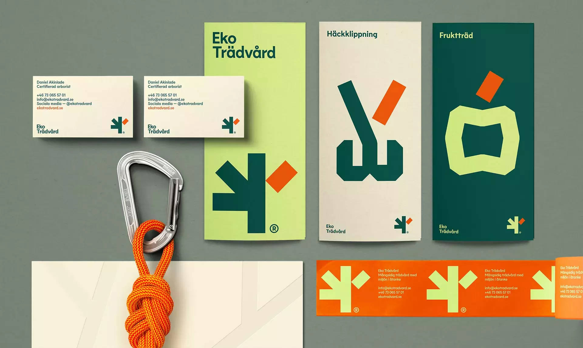 Branding and Visual Identity for Eko Trädvård