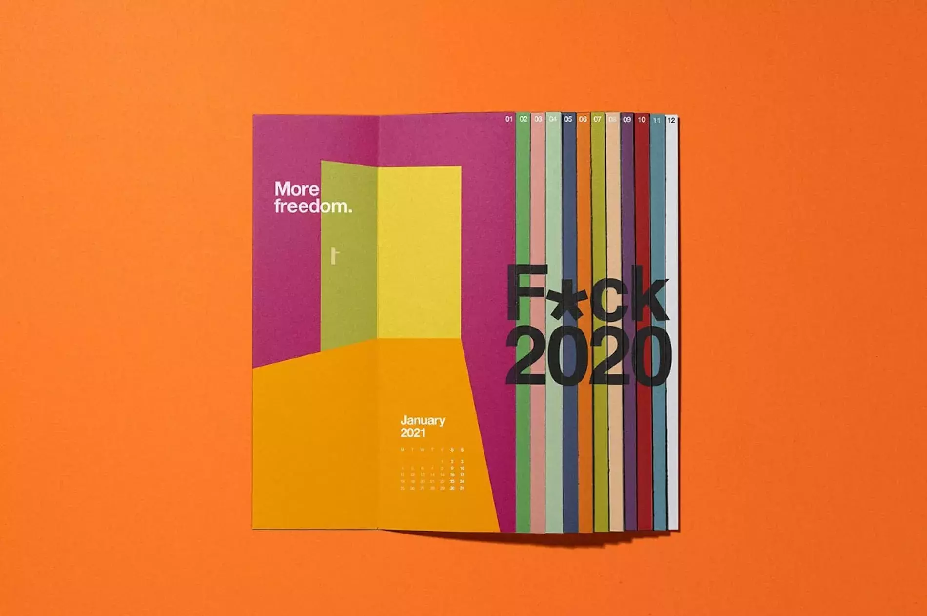 Gift Guide - 'F*ck2020 Lateral 2021 Calendar 