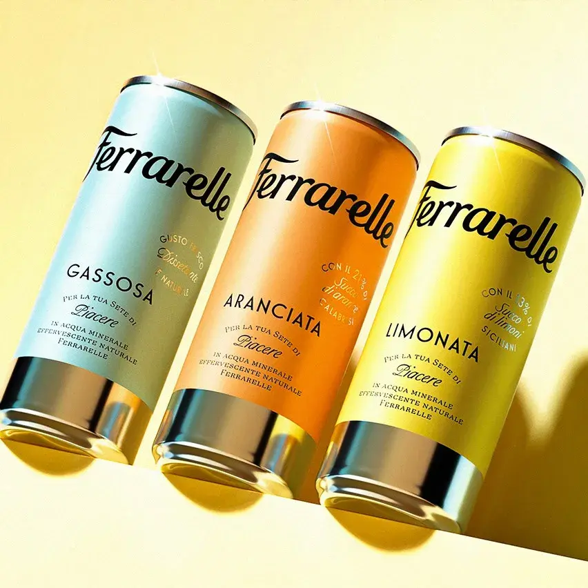 Ferrarelle's Renaissance in Soft Drinks: A Packaging Design Inspiration 