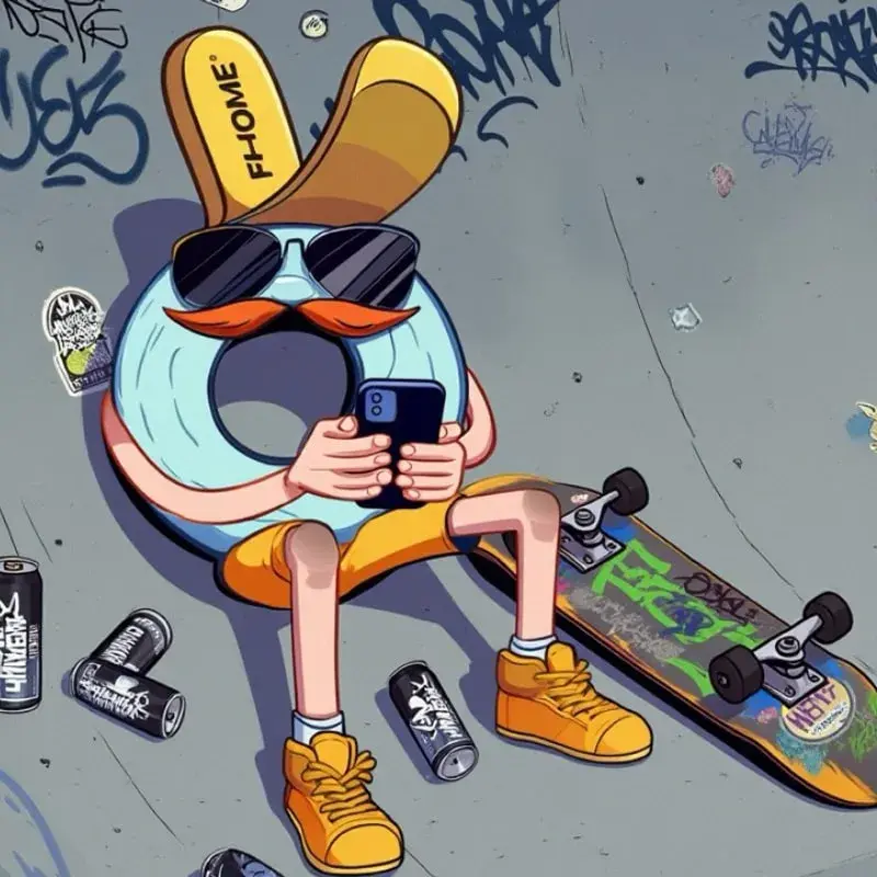 Fhome brand identity hero yellow black visual system