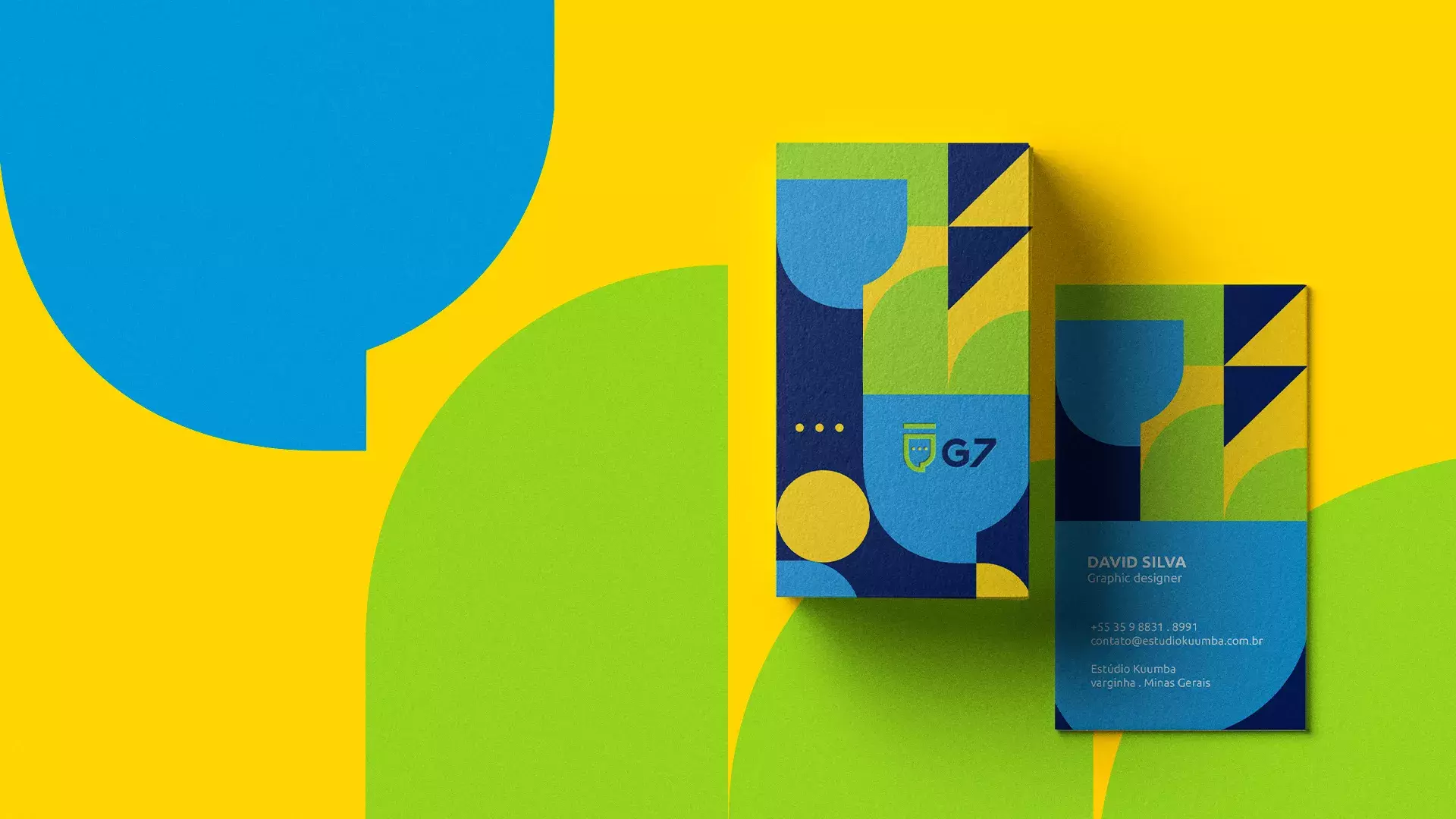 Colorful Branding and Visual Identity for G7 Group 