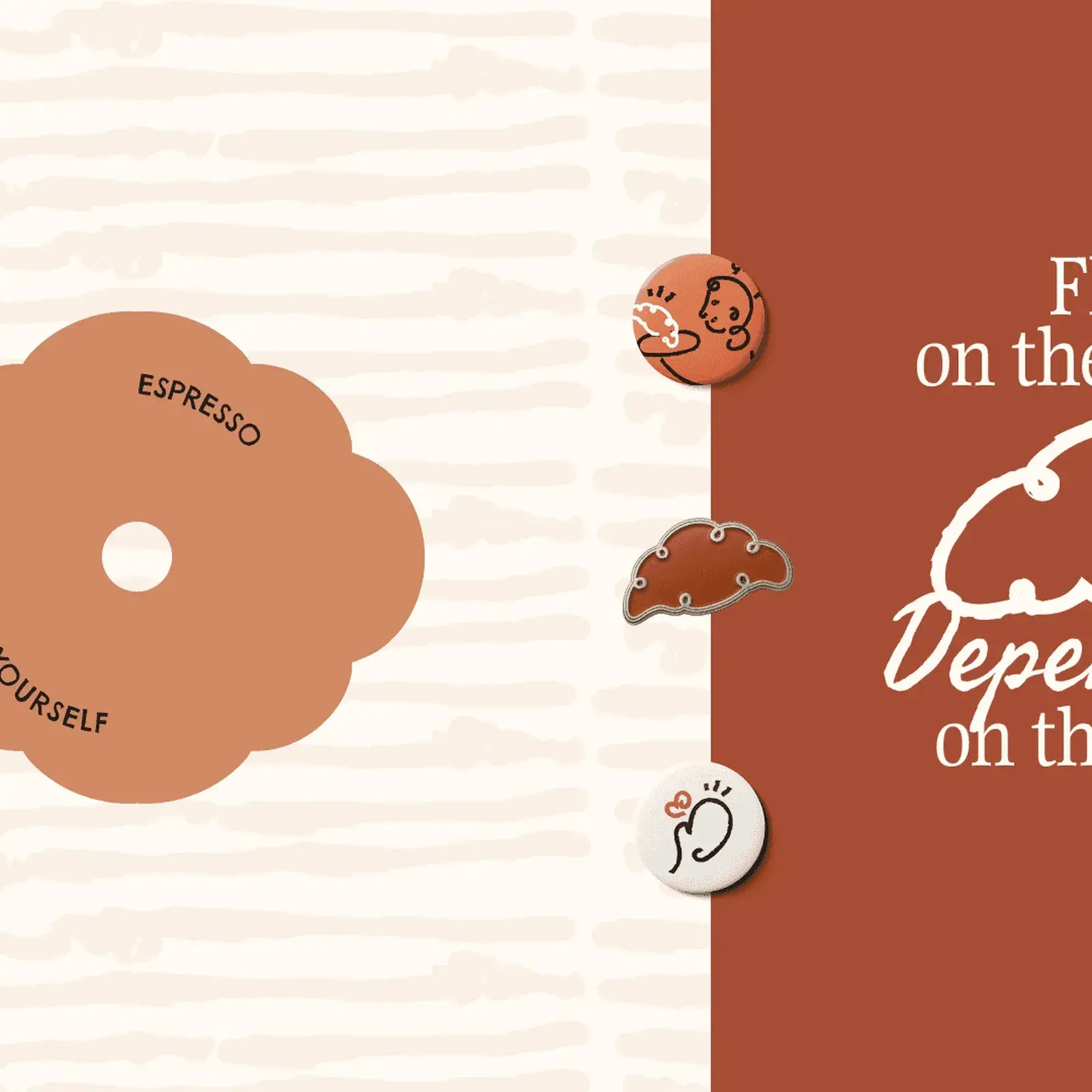 House of Croissants visual identity by Rare Ideas