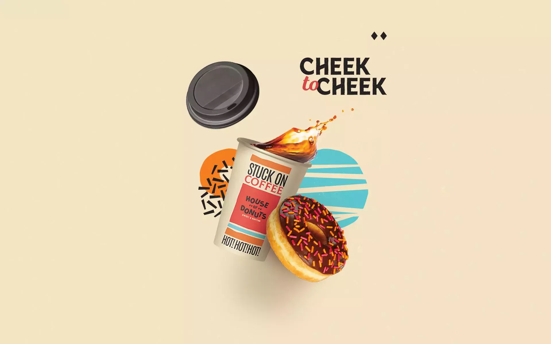 House of Donuts Playful Visual Identity System
