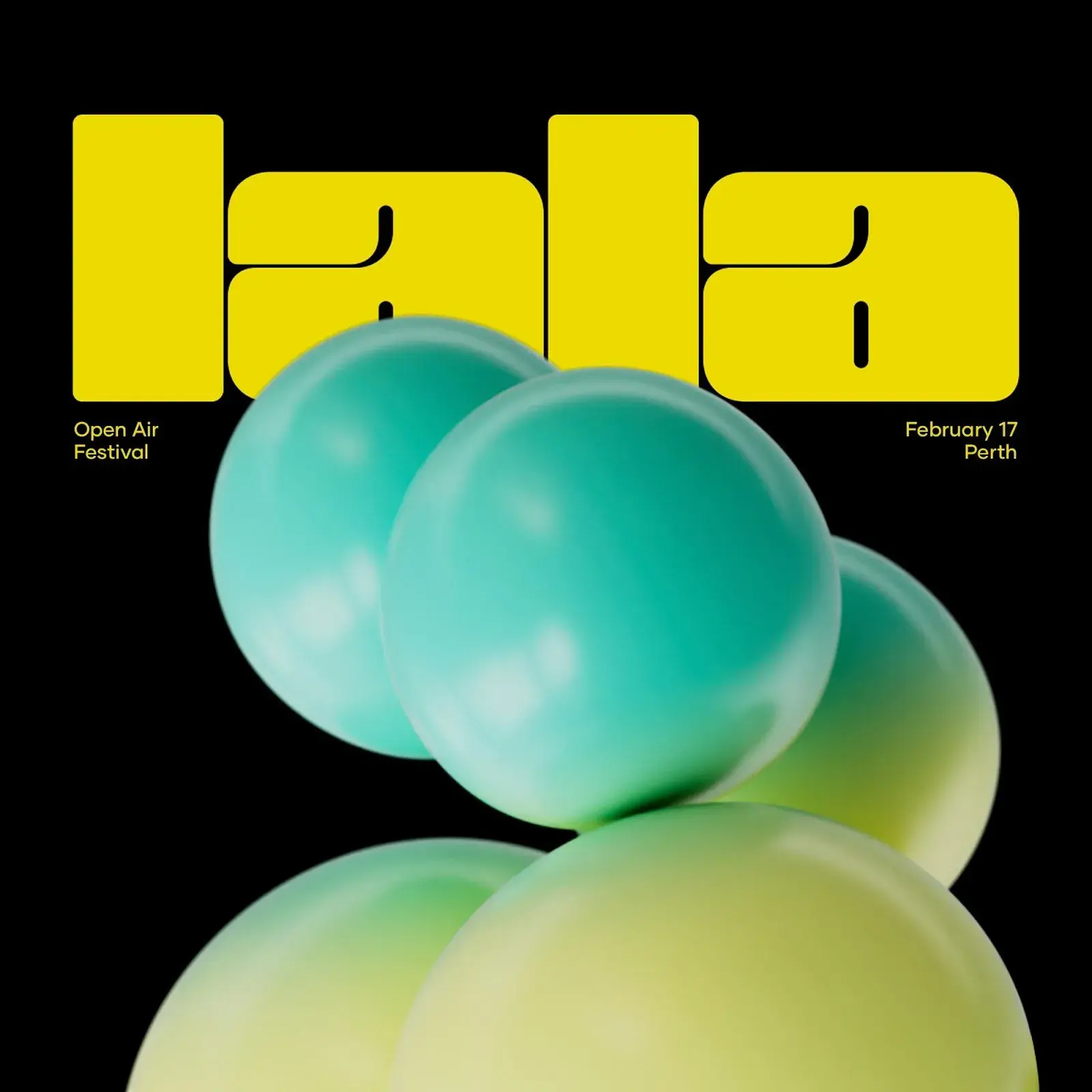 Bold Branding and Visual Identity for Lala Music Festival